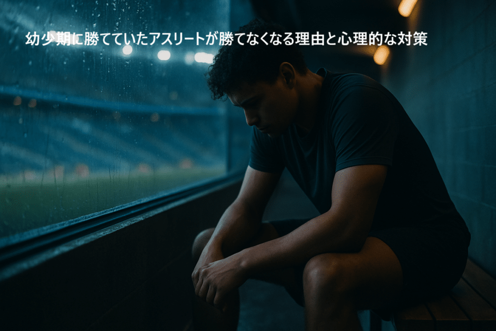 勝てなくて悩むアスリート