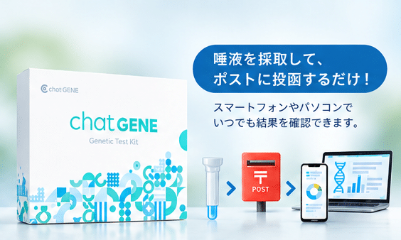 遺伝子検査chatGENEの商品写真